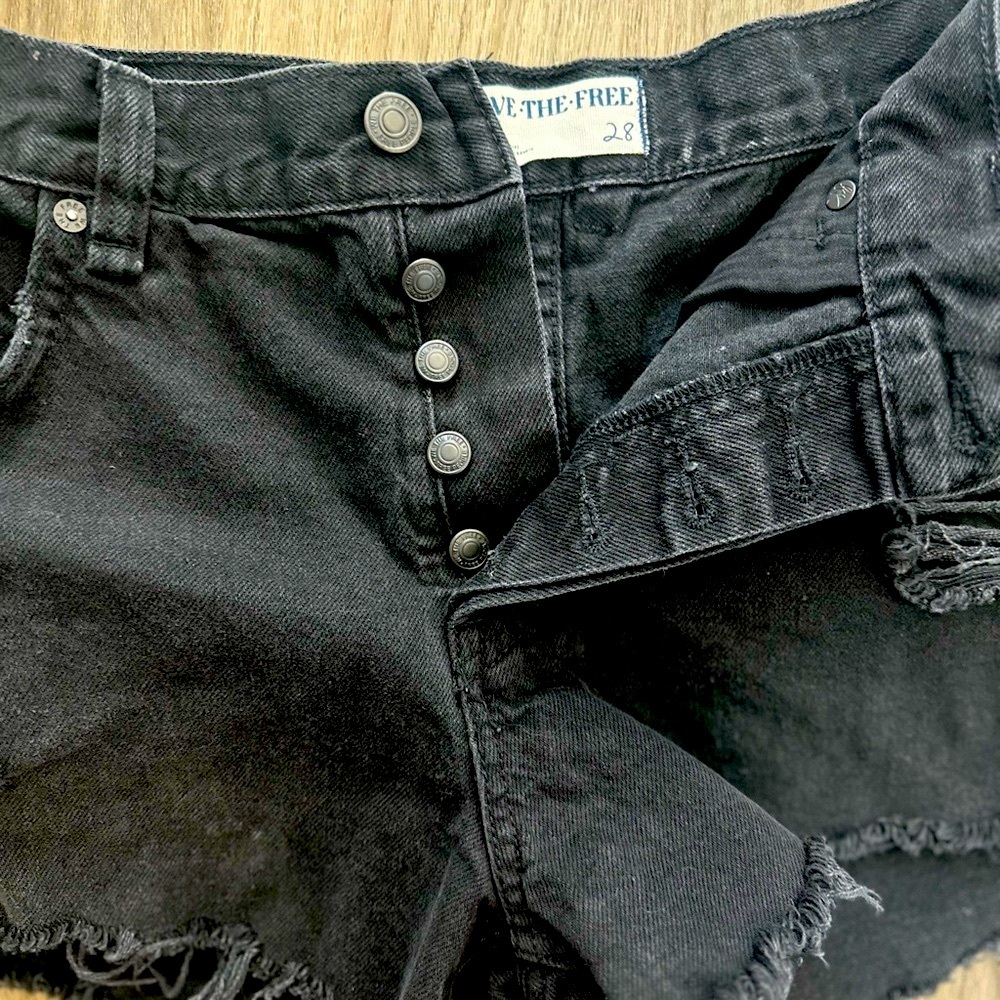 We The Free Now or Never Denim Shorts